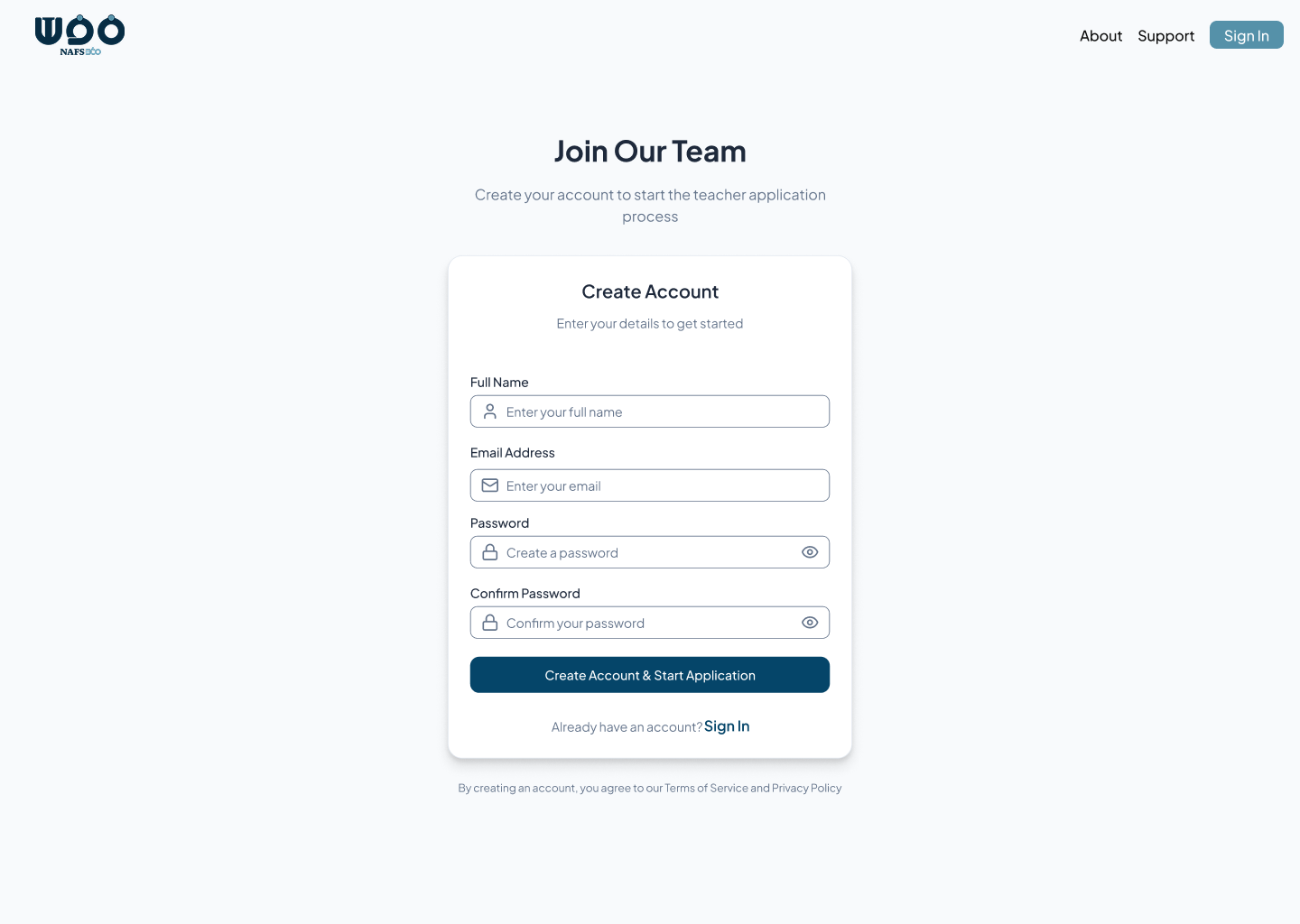 Teacher Dashboard Screenshot